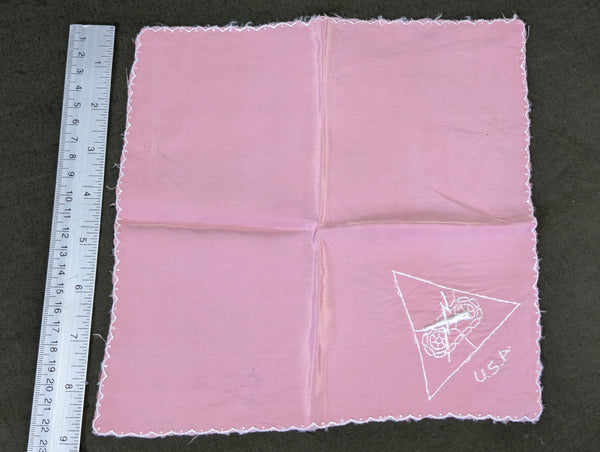 Pink Sweetheart Armored Division Hankie