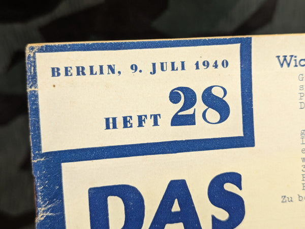 Das Drogisten Fachblatt Medicine Magazine 9 July 1940
