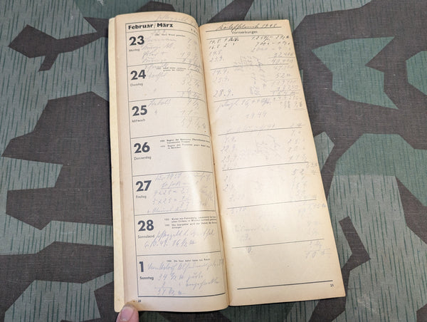 Der Jahreslauf 1942 Calendar for VDA Officials