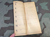 Der Jahreslauf 1942 Calendar for VDA Officials