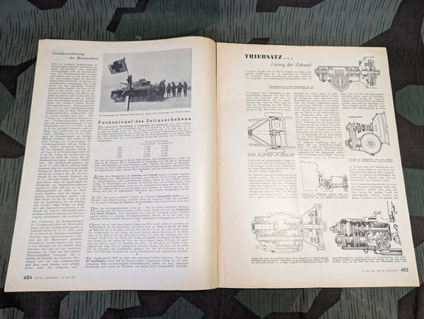 Kraftfahrzeug Handwerk Heft 22 - 31 May 1941 Krafthand