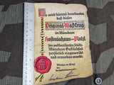 1 L HB Hofbräu Krug & Certificate