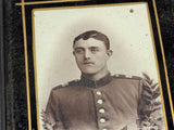 Pre WWI Framed Soldier Photo