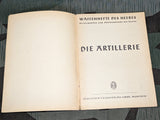 Die Artillerie Waffenhefte des Heeres