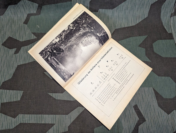 Die Artillerie Waffenhefte des Heeres