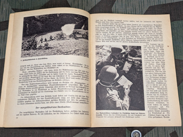 Die Artillerie Waffenhefte des Heeres