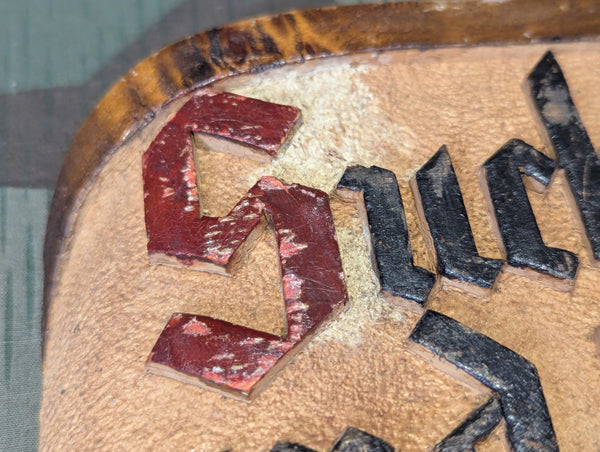 Suche Jesum und Sein Licht! Third Reich Wood Wall Decoration