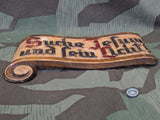 Suche Jesum und Sein Licht! Third Reich Wood Wall Decoration