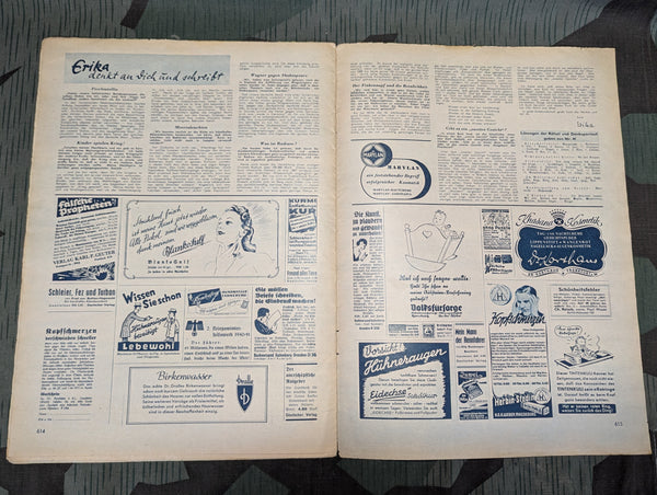 Erika Magazine Oktober 1940