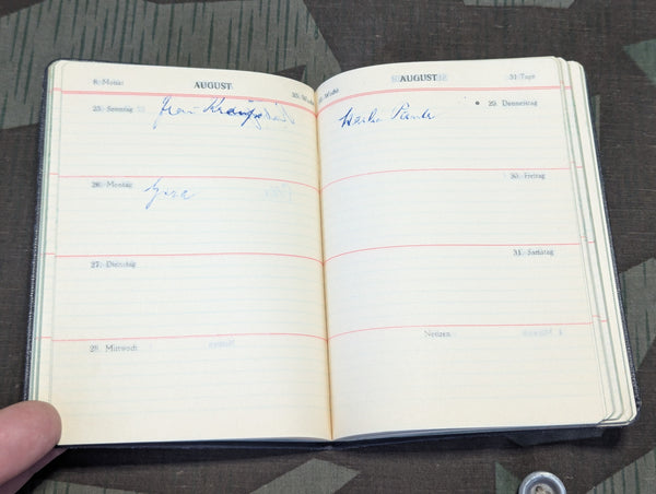 1935 Tages Merkbuch Day Note Book