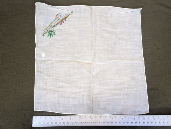 Queen of Bermuda Ship Hankie