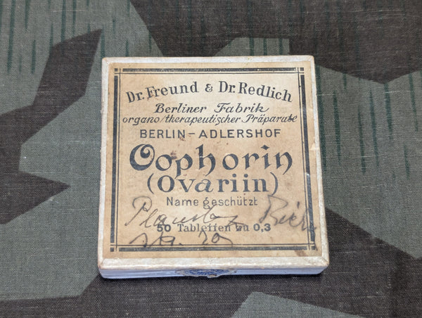 Dried Edelweiss Flowers in Ovarin Women's Supplement Box