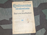 Continental Bike and Car Map of Berlin Area