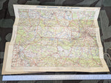 Continental Bike and Car Map of Berlin Area
