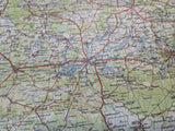Continental Bike and Car Map of Berlin Area