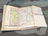 Continental Bike and Car Map of Berlin Area