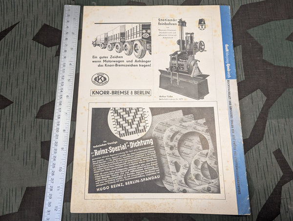 Kraftfahrzeug Handwerk Heft 30 - 26 Juli 1941 Krafthand