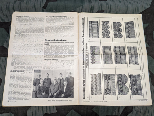 May 1941 Machinery Trade Journal Textile Industry