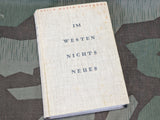 1929 Book Im Westen Nichts Neues