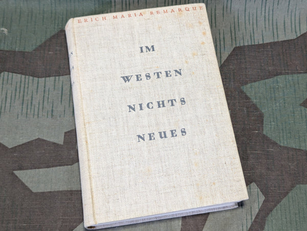 1929 Book Im Westen Nichts Neues