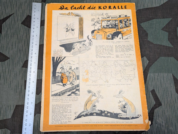Koralle Magazine Nr.48 30 November 1941 USA Anti-Nazi Rally