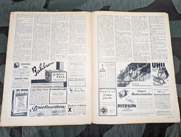 Koralle Magazine Nr.48 30 November 1941 USA Anti-Nazi Rally