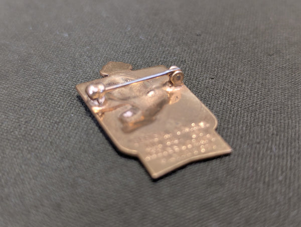 British War Relief Society Pin "Dieu et mon Droit"