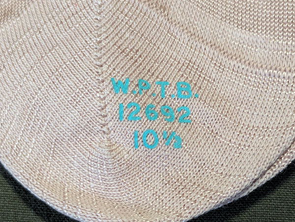 Canadian W.T.P.B. (Wartime Prices and Trade Board) Stockings Size 10.5
