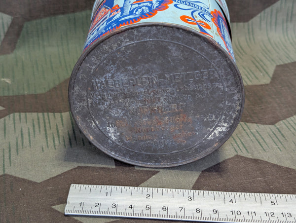 Blue Haeberlein Metzger Lebkuchen Cookie Tin