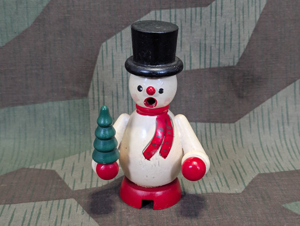 Vintage Räuchermann Snowman