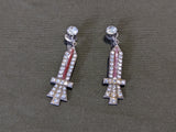 Art Deco Clip on Earrings