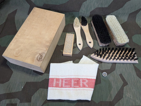 Putzzeug Shoe Brush Set Wehrmacht u. Arbeitsdienst