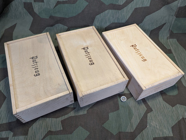 Putzzeug Shoe Brush Set Wehrmacht u. Arbeitsdienst