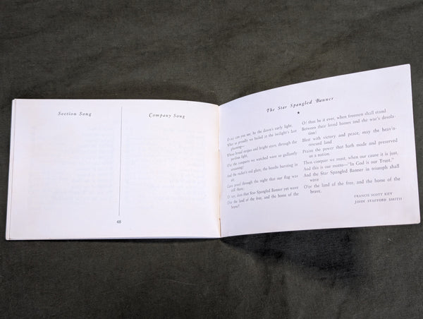 WAVES Song Book "Navy, Full Speed Ahead!"