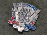 Telephone Serving for Victory Pin