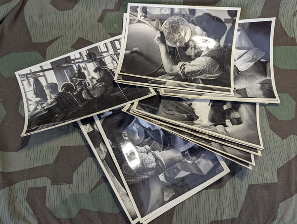 Large Lot of Glass Making Photos (Lot of 20)
