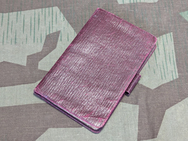 Small German Notebook Maroon Cover
