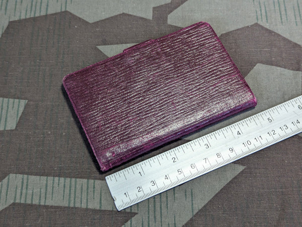 Small German Notebook Maroon Cover