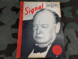 April 1943 Signal Magazine in French No8 with Terrorisme Leaflet
