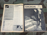 April 1943 Signal Magazine in French No8 with Terrorisme Leaflet