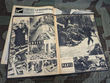 April 1943 Signal Magazine in French No8 with Terrorisme Leaflet