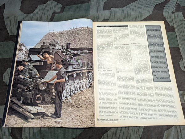 April 1943 Signal Magazine in French No8 with Terrorisme Leaflet