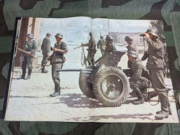 April 1943 Signal Magazine in French No8 with Terrorisme Leaflet
