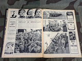 April 1943 Signal Magazine in French No8 with Terrorisme Leaflet