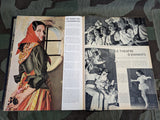 April 1943 Signal Magazine in French No8 with Terrorisme Leaflet