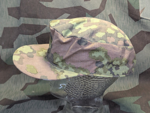 Reversible SS Camouflage Hat Original Material