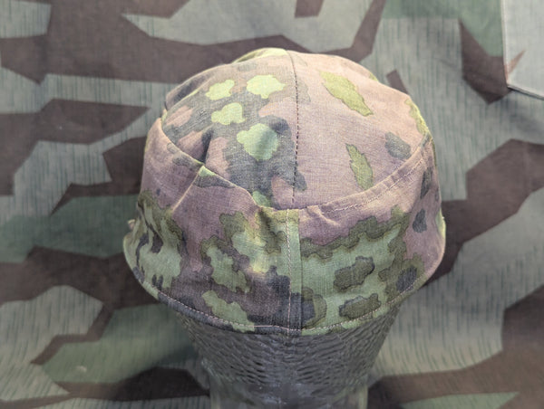Reversible SS Camouflage Hat Original Material