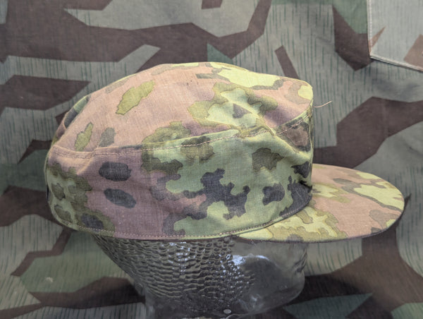 Reversible SS Camouflage Hat Original Material