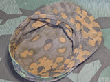 Reversible SS Camouflage Hat Original Material