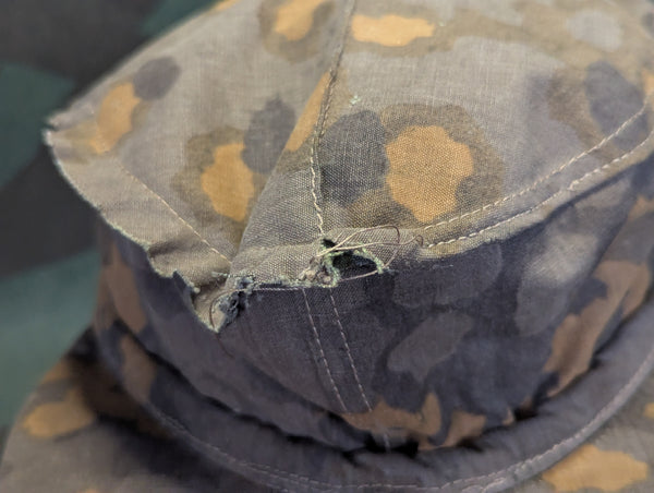 Reversible SS Camouflage Hat Original Material
